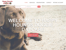 Tablet Screenshot of louisvilledogdaycare.com
